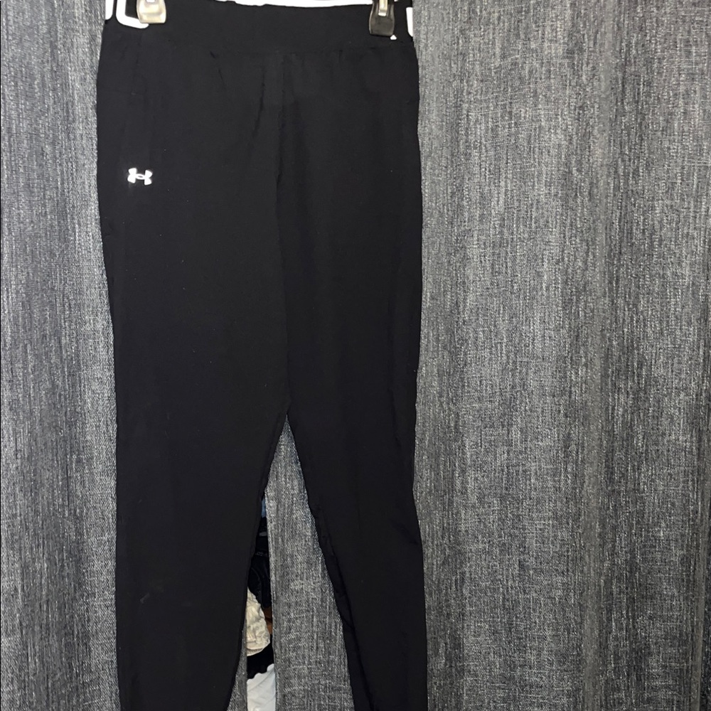 Under Armour Black Performance Leggings with Logo